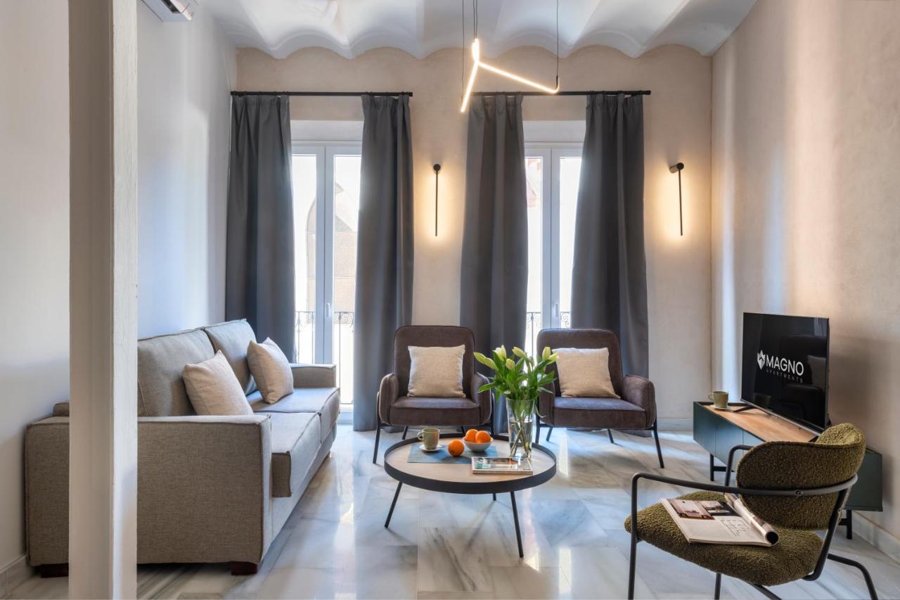 Magno Apartments San Gil - Shared Jacuzzi Sevilla Kültér fotó